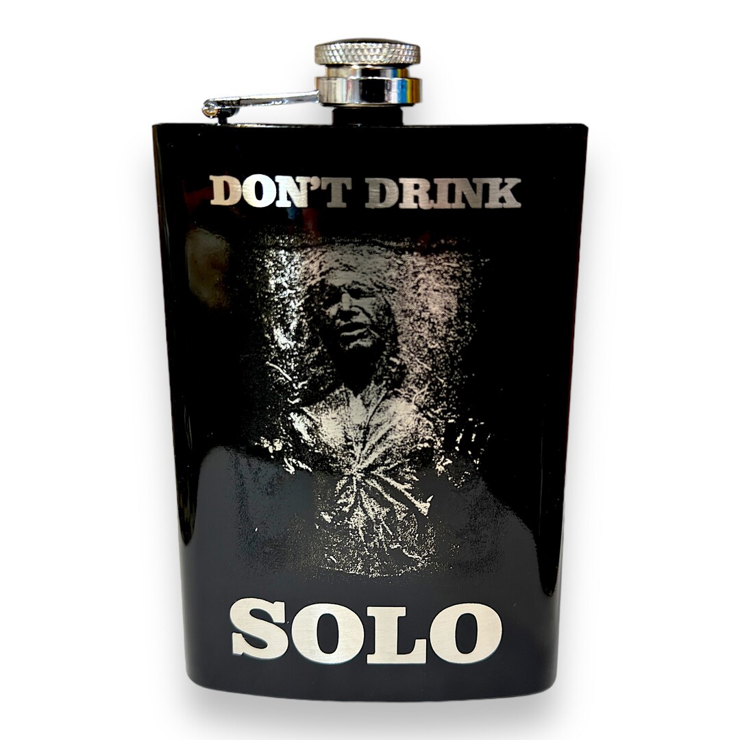 8oz BLACK RAWR Flask Dinosaur T-Rex 8oz BLACK RAWR Flask Dinosaur T-Rex